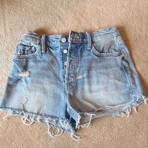 MOTHER Denim Blue Women's Shorts